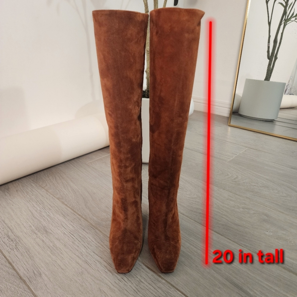 Ferragamo knee high boots - Picture 4 of 12